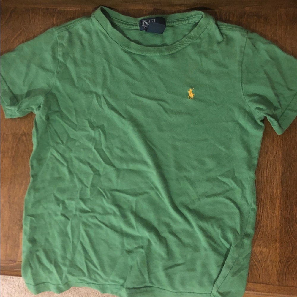 Green Polo Tee for Boys